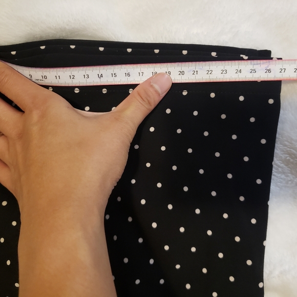 Global Work Polkadot Stretchy Culotte Pants/Trousers - Picture 11 of 11
